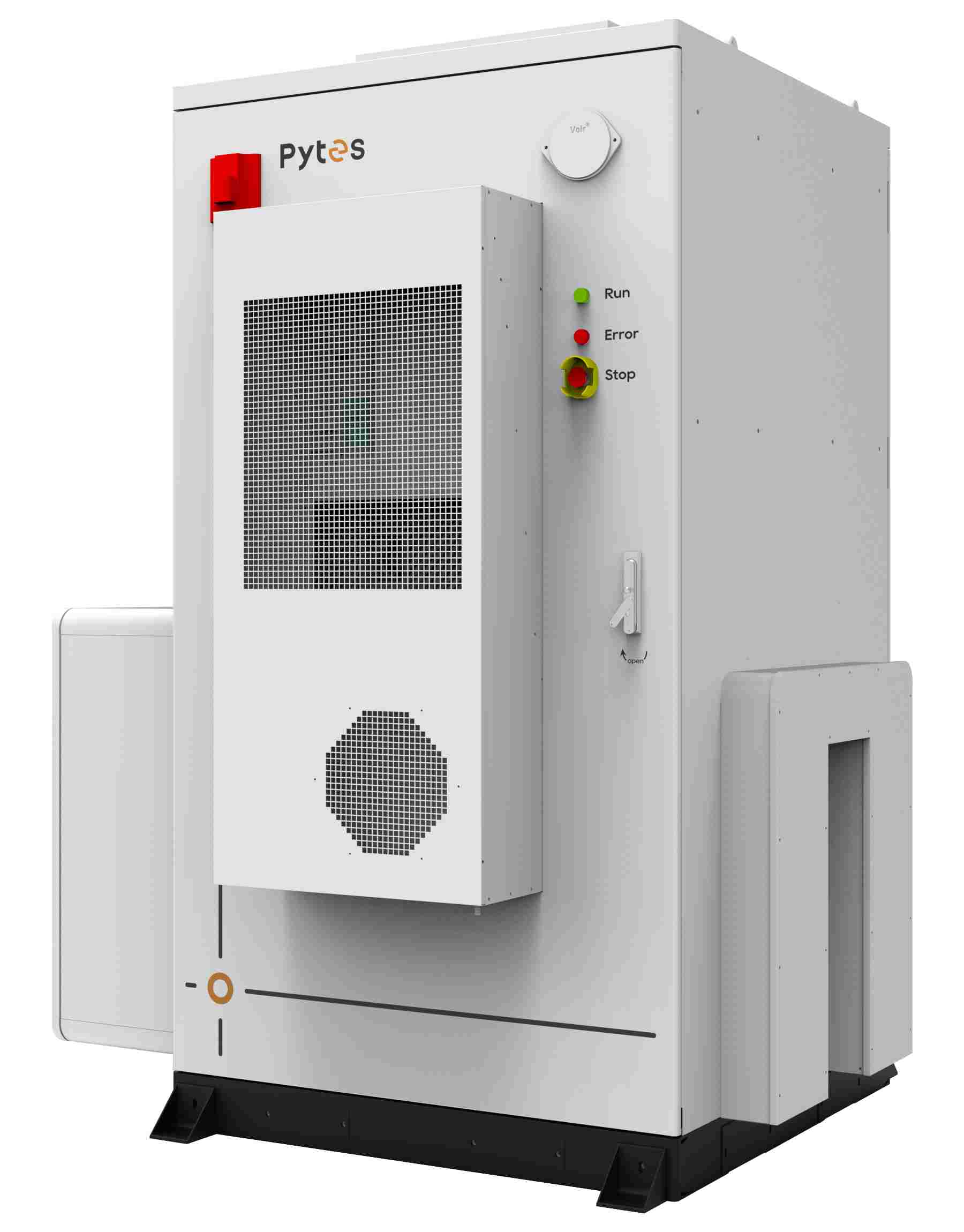 HV48300 MAX SE de Pytes: Un sistema de almacenamiento de energ&iacute;a de ciclo diario de alta intensidad para aplicaciones industriales.